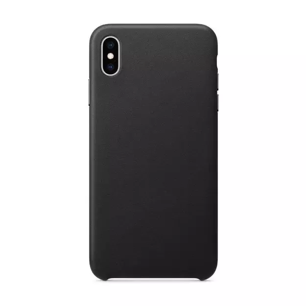 ECO Leather case cover for iPhone 12 Pro Max black 1