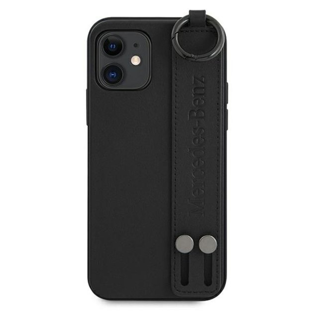 Mercedes MEHCP12SLSSBK iPhone 12 mini 5,4  czarny/black hardcase Strap Line 2