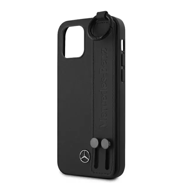 Mercedes MEHCP12SLSSBK iPhone 12 mini 5,4  czarny/black hardcase Strap Line 12