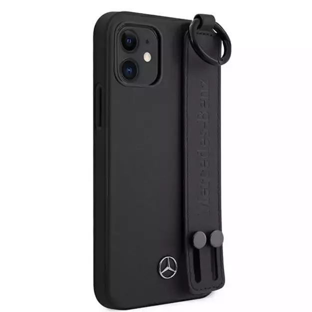 Mercedes MEHCP12SLSSBK iPhone 12 mini 5,4  czarny/black hardcase Strap Line 10