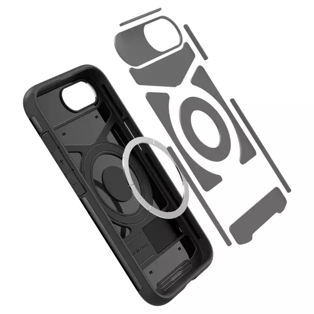Spigen Slim Armor MagSafe iPhone 16e Case - Black 16