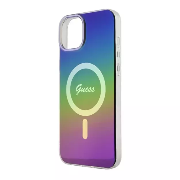Guess IML Iridescent MagSafe case for iPhone 15 Plus / 14 Plus 6.7&quot  - multicolor 12