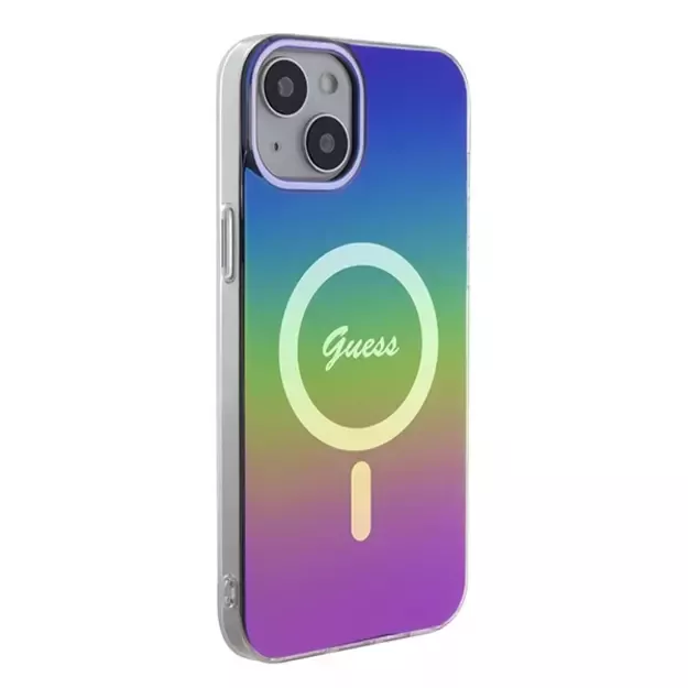 Guess IML Iridescent MagSafe case for iPhone 15 Plus / 14 Plus 6.7&quot  - multicolor 10