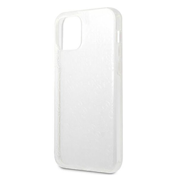 Guess GUHCP12L3D4GTR iPhone 12 Pro Max 6.7&quot  transparent hardcase 4G 3D Pattern Collection 5