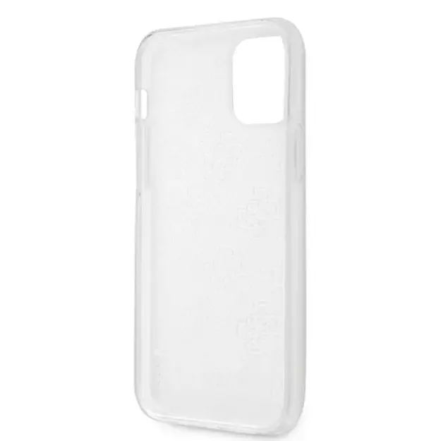 Guess GUHCP12L3D4GTR iPhone 12 Pro Max 6.7&quot  transparent hardcase 4G 3D Pattern Collection 13